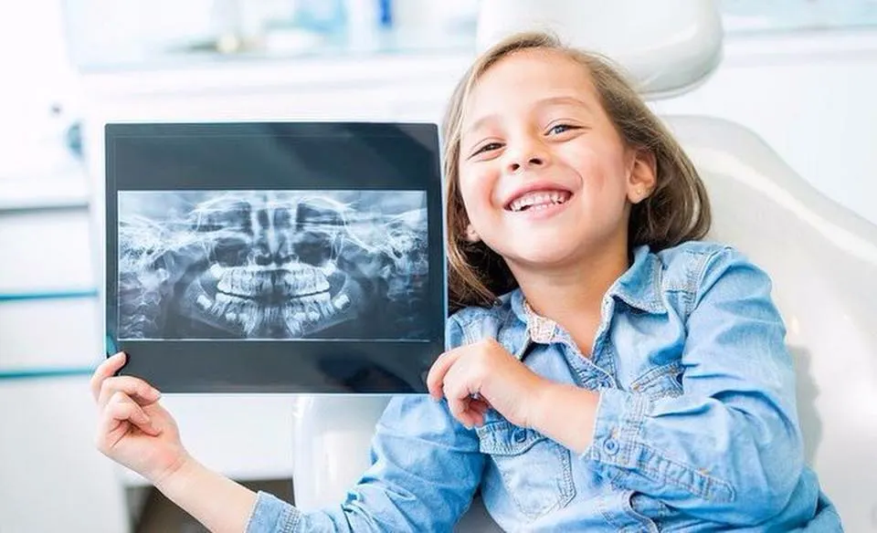Paciente infantil con su estudio